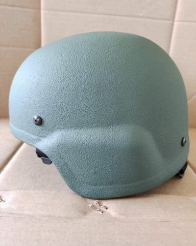Sotilaskypärä, IIIA taktinen ballistinen kypärä, Puolan Kevlar-kypärä, vihreä photo review