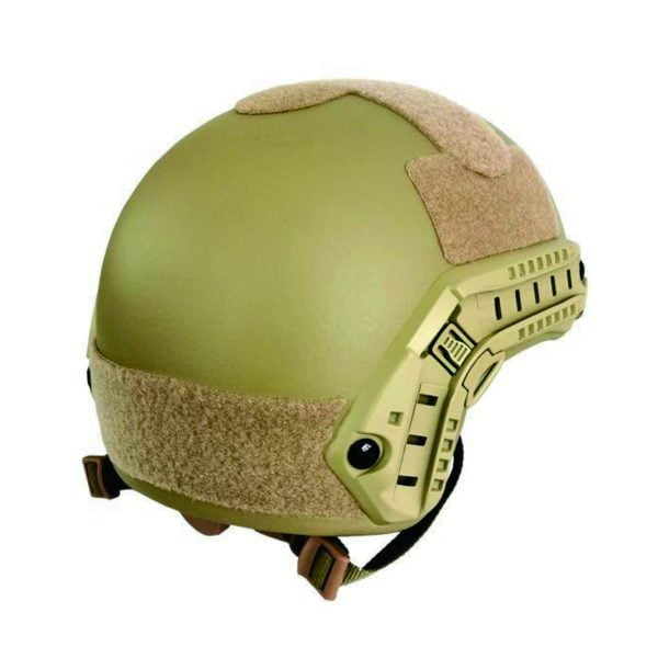 Тактический солдатский шлем из арамидного волокна NIJ IIIA Fast — вид слева