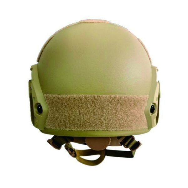 خوذة الجندي التكتيكية المصنوعة من ألياف الأراميد NIJ IIIA Fast - الرؤية الخلفية