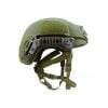 Topi Keledar Taktikal Tentera Wendy's Bulletproof Armor IIIA Coklat Muda Dilihat dari Kiri