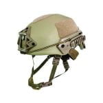 Militær taktisk hjelm Wendys ballistiske rustning IIIA lysebrun - ovenfra