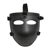 NIJ IIIA Kevlar Half Tactical Ballistic Mask-Model valkāšanas efekta priekšpuse