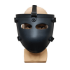 Aramid NIJ IIIA poloviční taktická balistická maska-přední displej