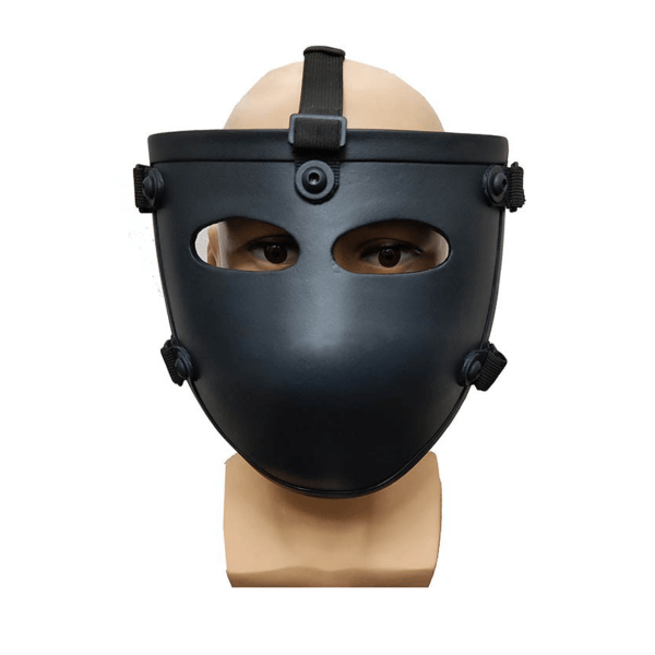 „Aramid NIJ IIIA Half Tactical Balistic Mask-Front“ ekranas