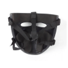 Aramid NIJ IIIA Half Tactical Ballistic Mask-reverse display
