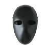 NIJ IIIA Polnoobrazna taktična balistična maska - vzvratni prikaz