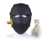 NIJ IIIA Full Face Tactical Ballistic Mask-Skematic