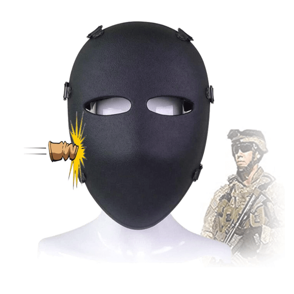NIJ IIIA Tam Yüz Taktik Balistik Maske Şeması