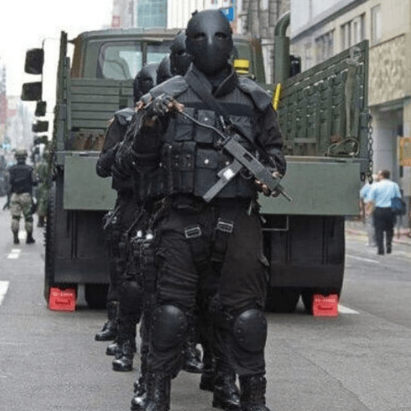 NIJ IIIA Full Face Tactical Ballistic Mask-scenes to be used