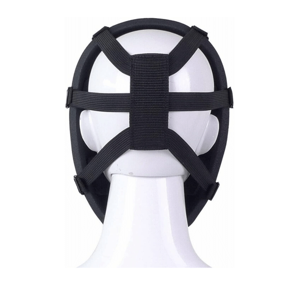 NIJ IIIA Full Face Tactical Ballistic Mask-Display with the effect of wearing a model