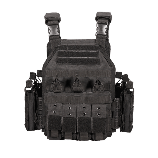CS Quick Release Træningsudstyr Ballistic Tactical Vest - Set forfra